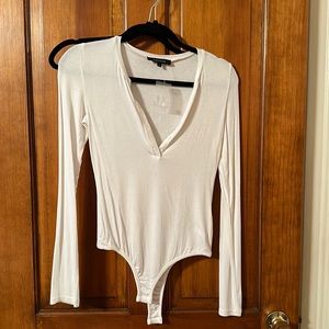 White Body Suit NWT